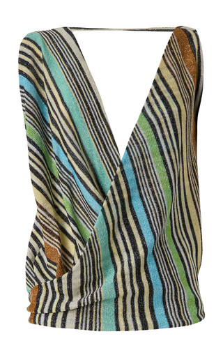 Draped Knit Wrap Top | Moda Operandi (Global)