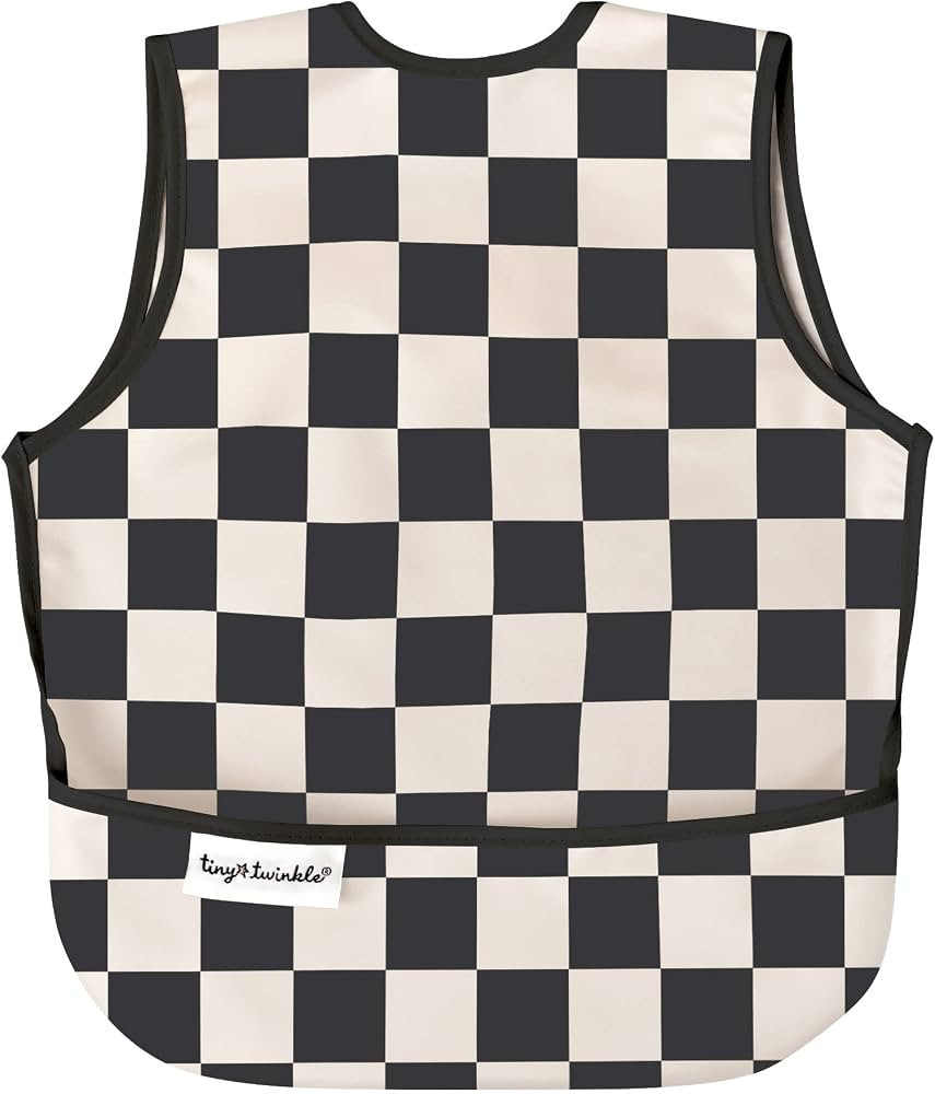 Twinkle Short Sleeve Apron Baby & Toddler Bib – Waterproof, Mess-Proof Bibs for Eating & Feedin... | Amazon (US)