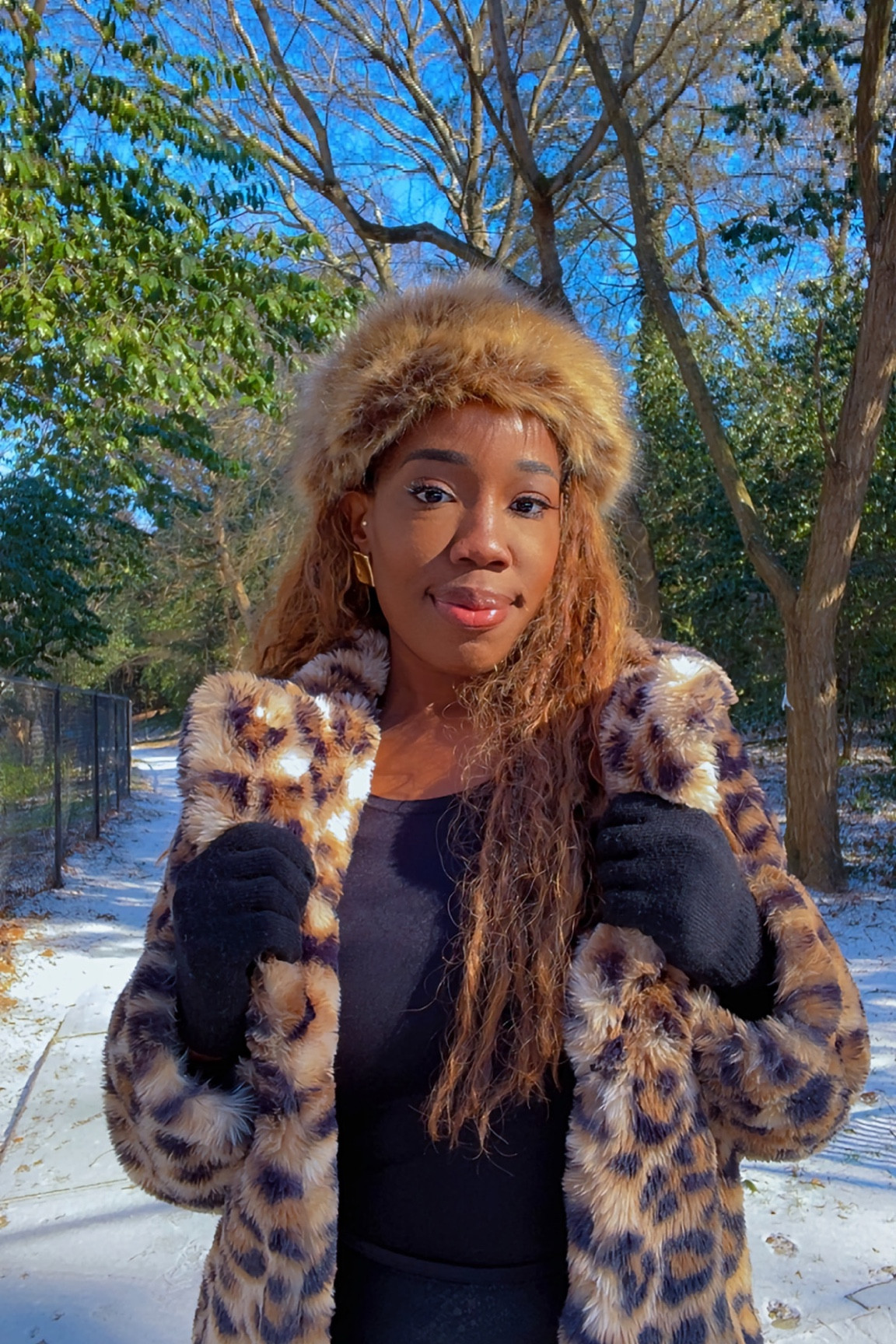 Fur-ever chic. 🖤✨Tap to shop my look and stay cozy all season. ❄️ #WinterGoals #FurFashion 

#LTKSeasonal #LTKStyleTip #LTKFindsUnder50