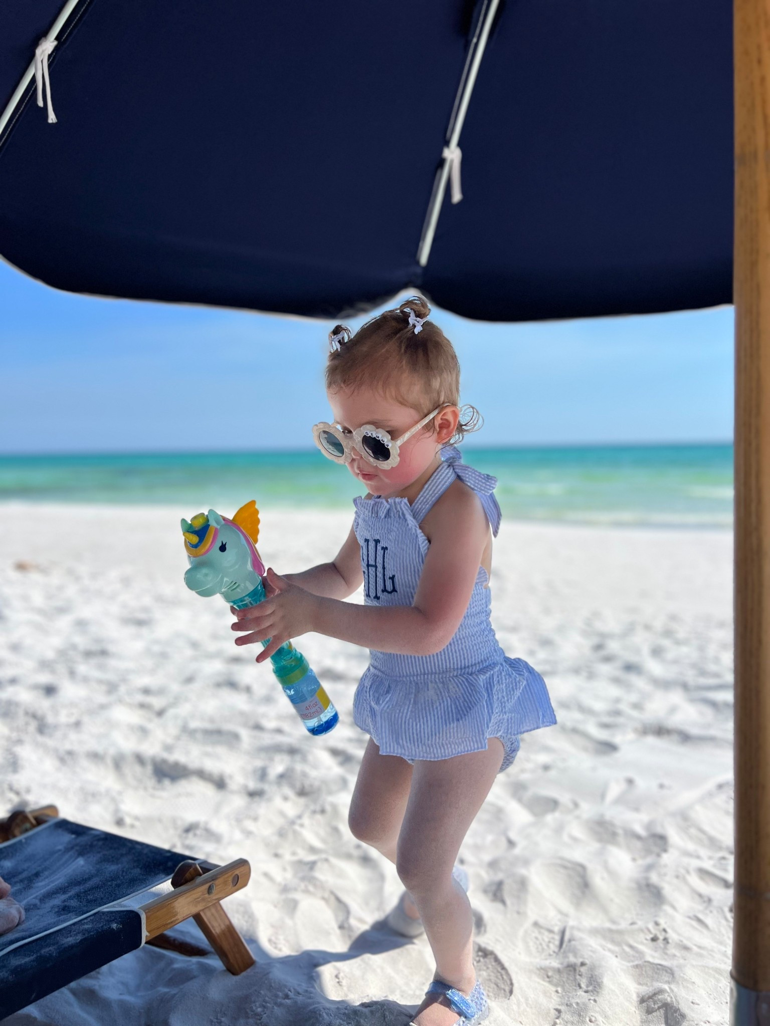 Monogrammed toddler swimsuit 
Toddler jelly shoes 
Toddler sunglasses 
Unicorn bubble maker 
Etsy finds
 

#LTKBaby #LTKKids #LTKSwim