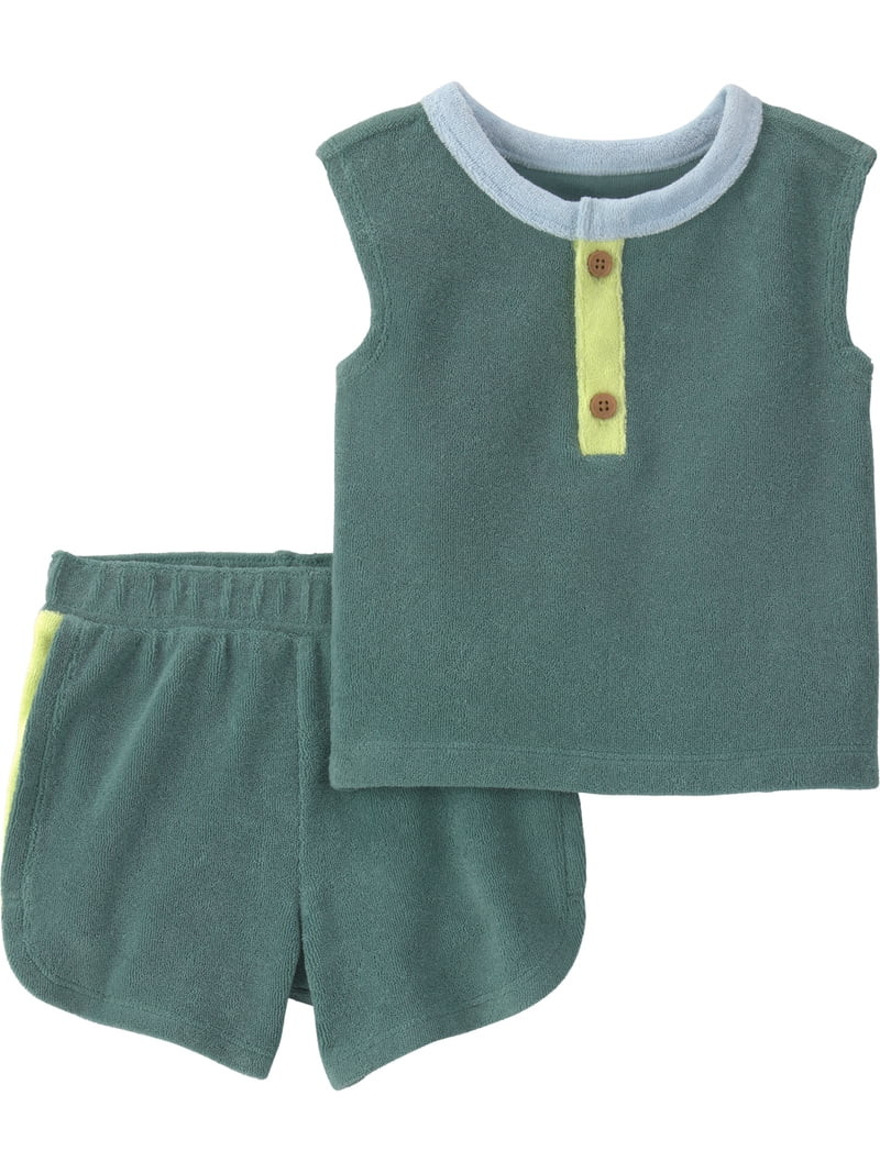 Carter's Child of Mine Baby Boy Outfit Set, 2-Piece, Sizes 0/3-24 Months | Walmart (US)