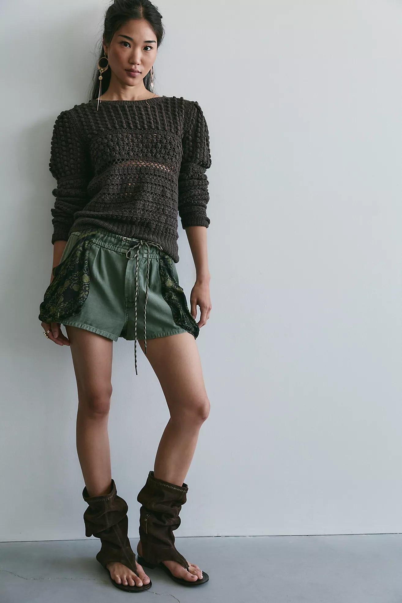 Sabrina Pull-On Scarf Shorts | Free People (Global - UK&FR Excluded)