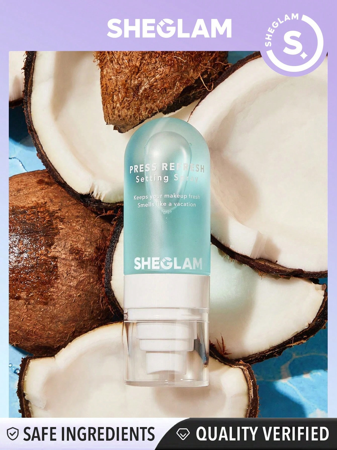 SHEGLAM Press Refresh Setting Spray Moisturizing Long Lasting Makeup Setting Spray Oil-Control No... | SHEIN