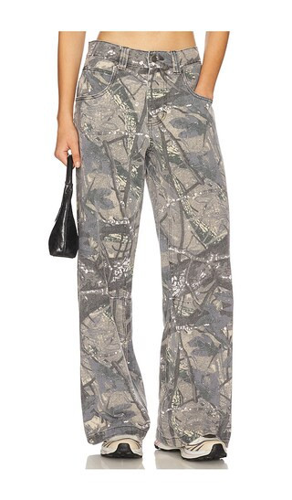 Jaded London Colossus Jeans in Army,Grey. - size 25 | Revolve Clothing (Global)