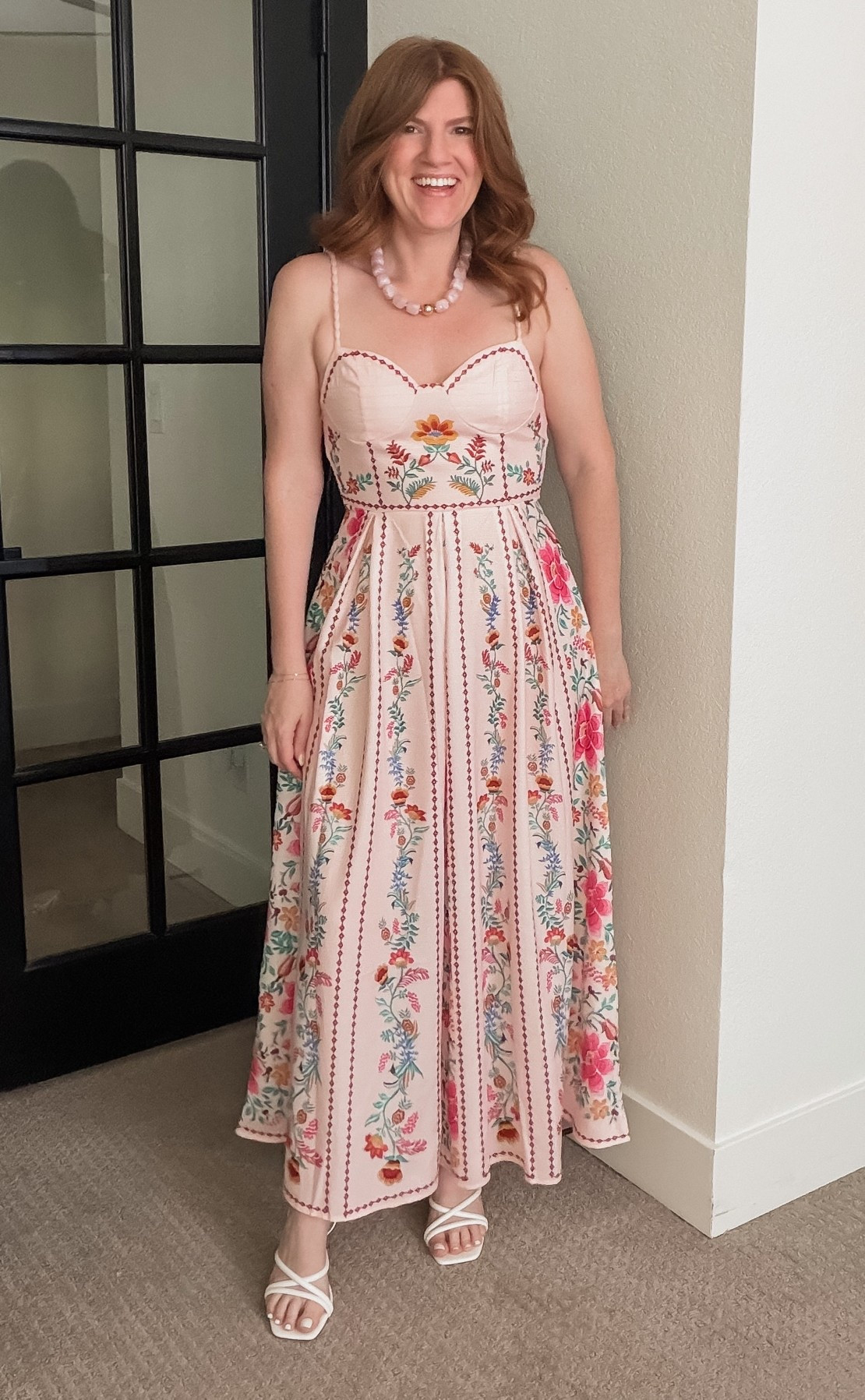 The prettiest dress from Amazon! Summer dress size small.

#LTKootd #LTKWedding #LTKPetite