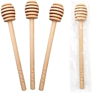 DESIOLE Wooden Honey Mixing Stirrer Honey Dipper Sticks Honey Spoon | Amazon (US)