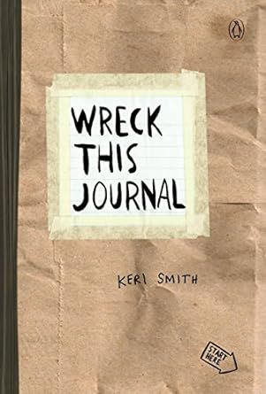 Wreck This Journal (Paper bag) Expanded Edition     Diary – Illustrated, August 7, 2012 | Amazon (US)