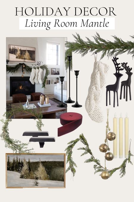 Holiday Decor - Living Room Mantle! #kathleenpost #christmasdecor

#liketkit #LTKhome #LTKHoliday #LTKSeasonal
@shop.ltk