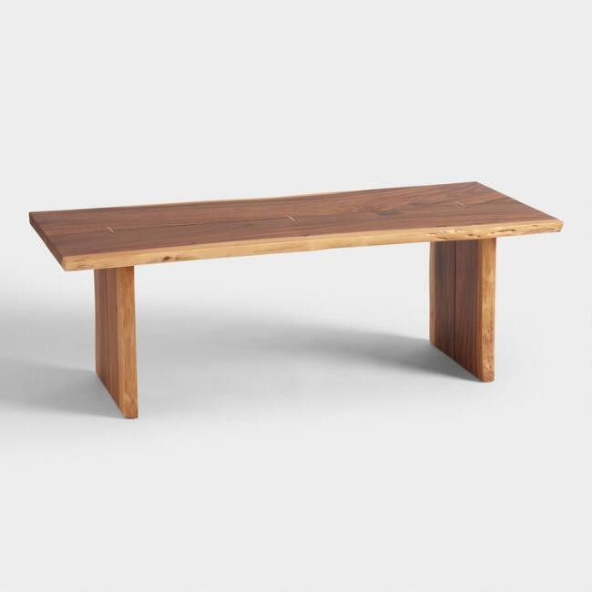 Live Edge Wood Sansur Coffee Table | World Market