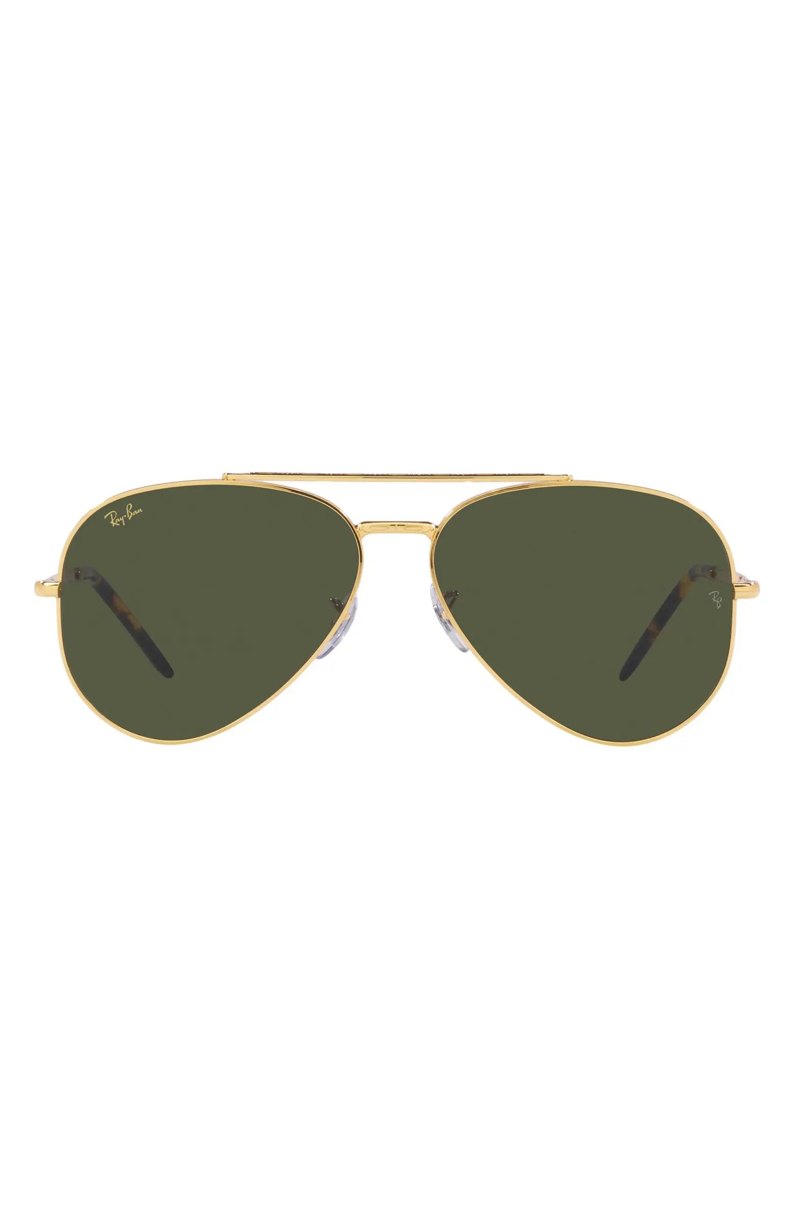 New Aviator 55mm Pilot Sunglasses | Nordstrom