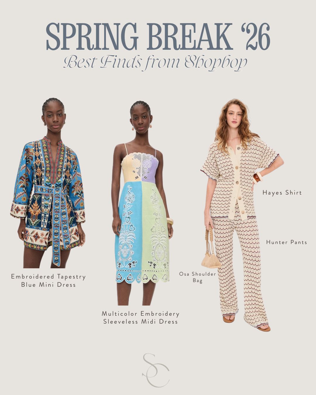 Colorful dresses, effortless sets, and standout pieces perfect for warm-weather escapes. These are the styles that make packing for vacation easy.

Sharing my favorite finds.

#SpringBreak2026 #ShopbopFinds #VacationStyle 

 #LTKSpringSale #LTKootd #LTKTravel