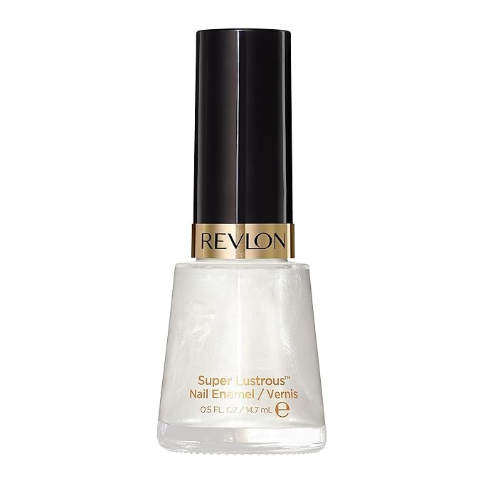 Revlon Nail Enamel, Chip Resistant Nail Polish, Glossy Shine Finish, in Nude/Brown, 020 Pure Pear... | Amazon (US)