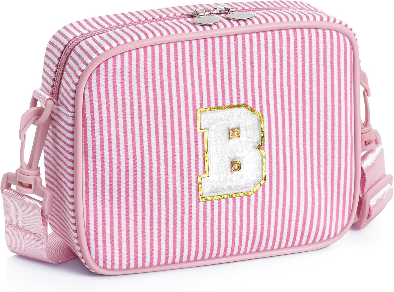 YOOLIFE Little Girls Purse - Gifts for Girls Kids Toddler | Letter Pink Crossbody Bag for Girl Ki... | Amazon (US)