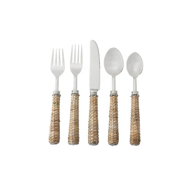 Woven Flatware Set | Cailini Coastal