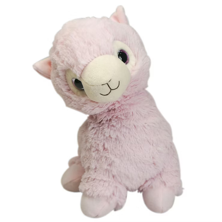 Intelex Warmies Microwavable Plush 13" Pink Llama | Target