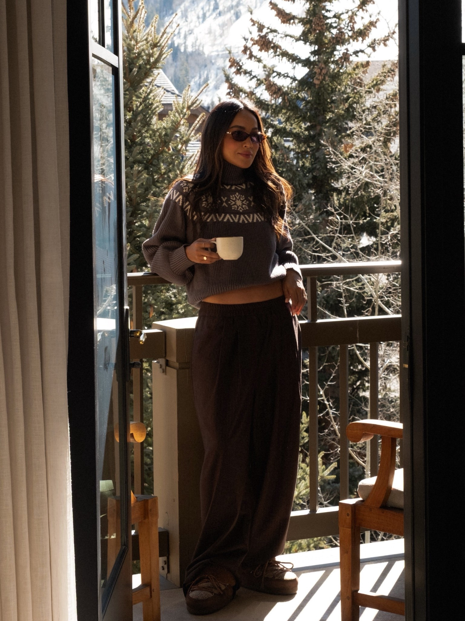 Slow mornings & mountain air. ❤️

#LTKTravel #LTKootd