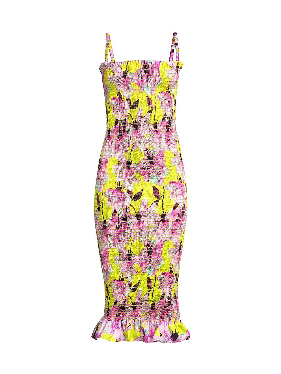 Women's Loren Smocked Bodycon Dress - Size Small - Size Small | Saks Fifth Avenue