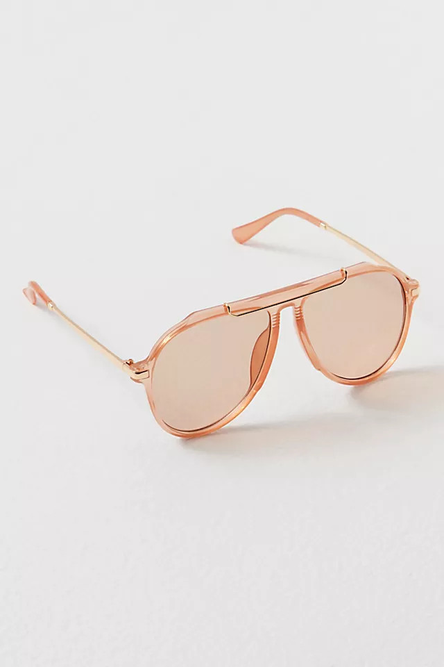 Ventura Oversized Aviator Sunglasses | Free People (Global - UK&FR Excluded)