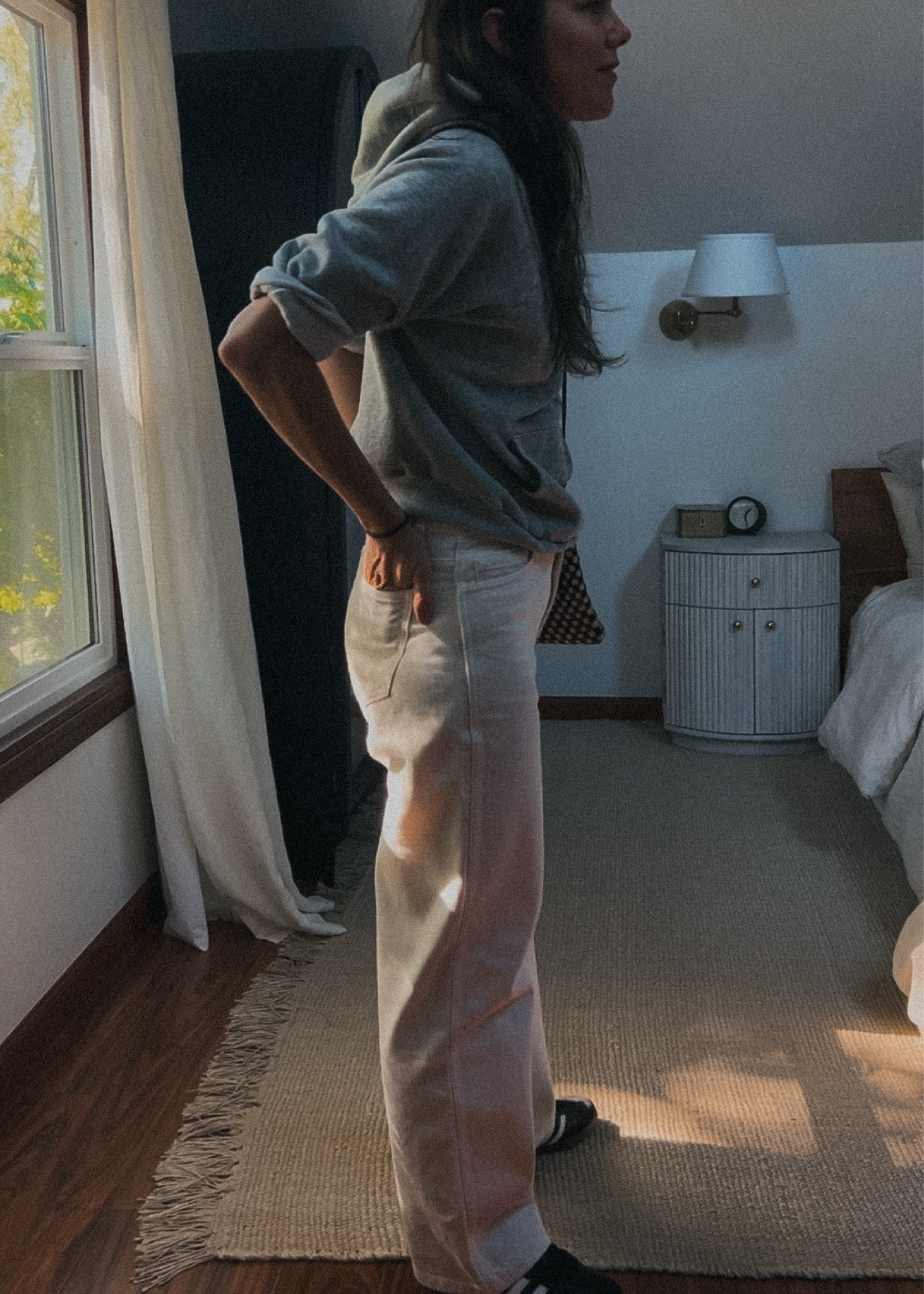 White after Labor Day! Sweater is vintage. Size up in the pants for a baggier look. 

//
street style, style round up, French street style, minimal fall style, Pinterest style, Pinterest girl, minimal style, fall style, mom style, Sezane, Sezane fall looks, Sezane sizing, legit mom style, citizens of humanity, barrel leg denim, miro jeans, 
#minimalstyle #minimalfashion #capsulewardrobe #aestheticstyle #timelessstyle #classicstyle #minimalstreetstyle #streetstyle #petitestyle #millenialstyle #legitmomstyle #casualchic #30somethingstyle #over30style #styleafterkids #milennialst

#LTKStyleTip #LTKSeasonal