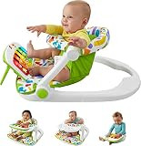 Fisher-Price Portable Baby Chair Kick & Play Deluxe Sit-Me-Up Seat with Piano Learning Toy and Sn... | Amazon (US)