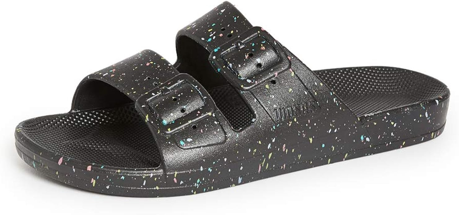 Freedom Moses Women's Moses Two Band Slides | Amazon (US)