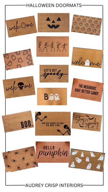 HALLLWEEN DOORMATS

#LTKhome #LTKHalloween #LTKHoliday