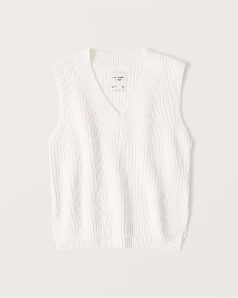 Oversized Sweater Vest | Abercrombie & Fitch (US)