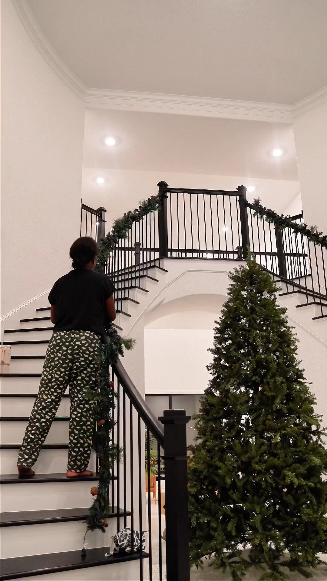 Obsessed with how my Stairway/Entryway Christmas Decor is shaping upp

#LTKSeasonal #LTKHoliday #LTKhome