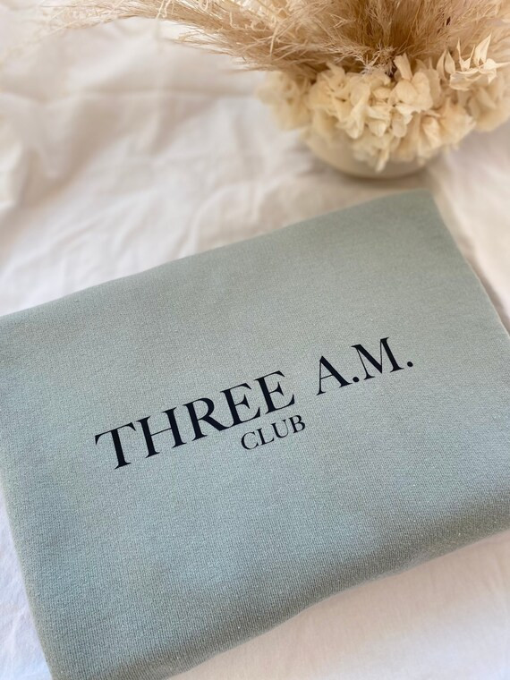 Read the full title
    Three A.M. Club Crewneck Sweatshirt | Etsy (US)