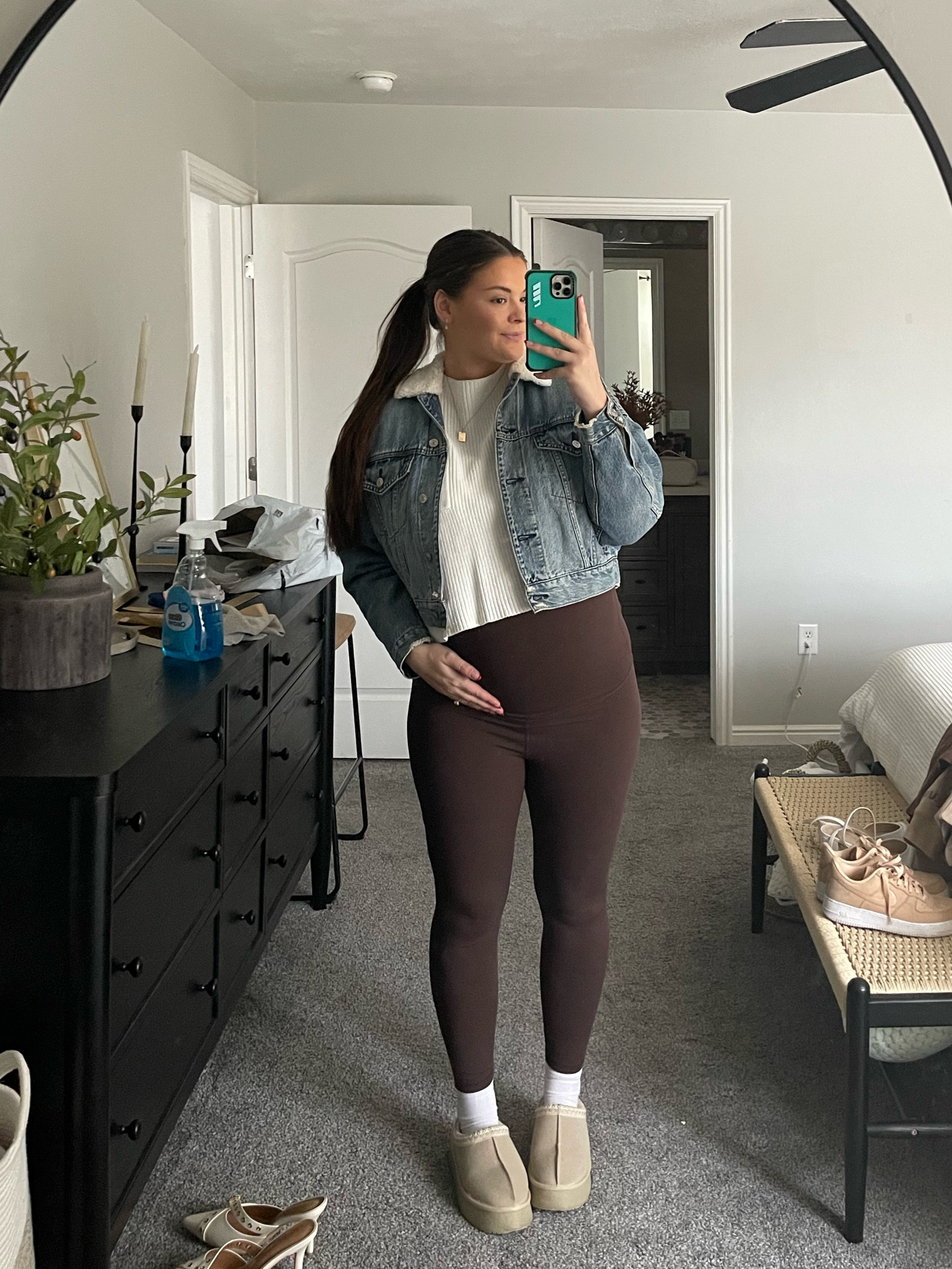 Outfit of the day 🤍 #30weekspregnant

Top: L (comes in a set)
Leggings: L
Jacket: L

#LTKBump #LTKActive #LTKBaby