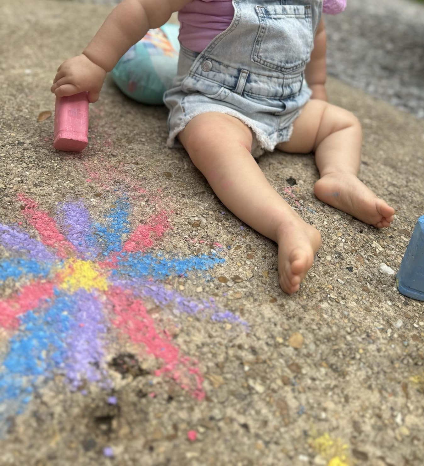 Urban Infant Non-Toxic Sidewalk Chalk for Toddlers and Kids - Perfect Easter Basket Stuffer - Was... | Amazon (US)