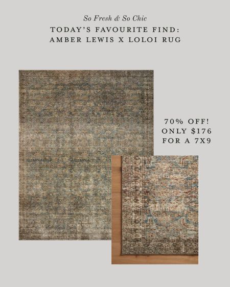 Beautiful Amber Lewis x Loloi Morgan CloudPile rug on 70% off sale! 7x9 is $176 and 8x11 is $235!
-
Muted rug - traditional rug - ocean sage rug - Amber Lewis Loloi - affordable area rug - bedroom rug - nursery rug - living room rug 

#LTKfamily #LTKsalealert #LTKhome