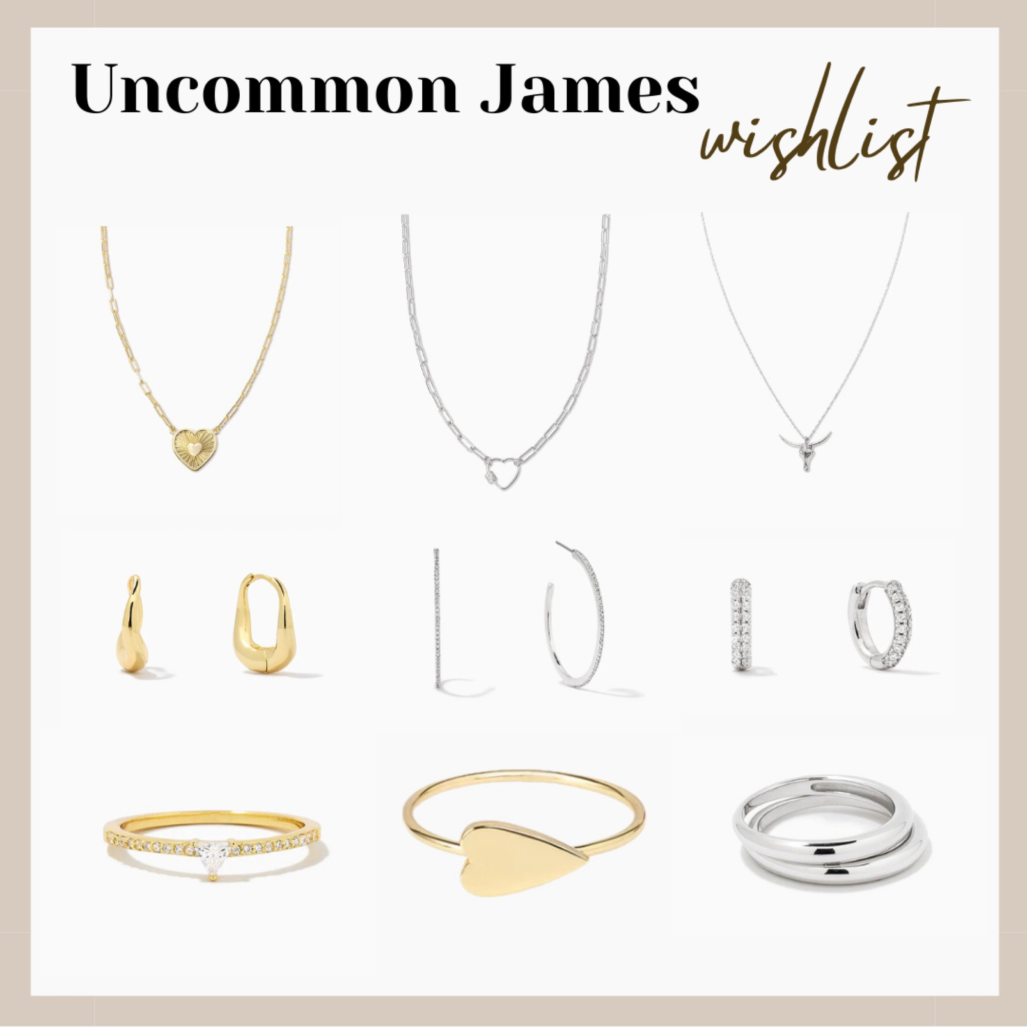 My Uncommon James wishlist. What’s on yours? 

#LTKU #LTKstyletip #LTKfindsunder100