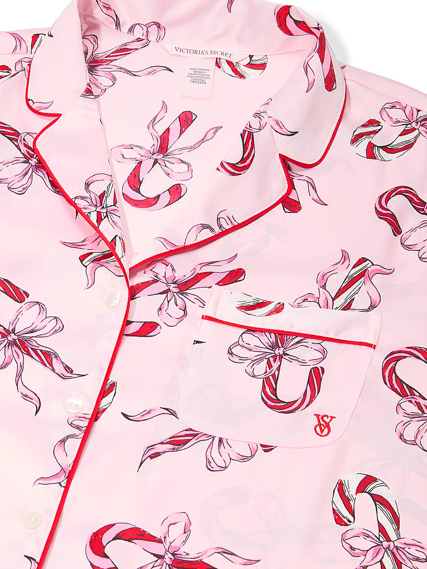 Buy Glazed Satin Short Pajama Set, Print - Order Pajamas Sets online - Victoria's Secret US | Victoria's Secret (US / CA )