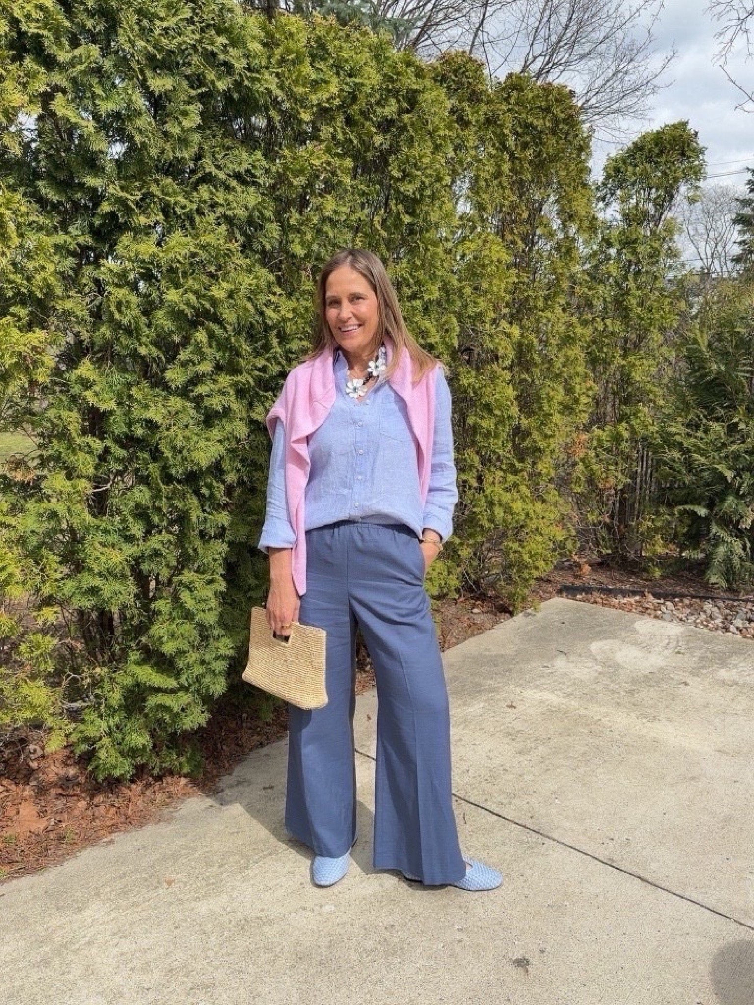 Heading into the weekend in these comfortable Cosmo pants. Timeless pieces like this are why this brand stays one of our favorites! s

#LTKOver40 #LTKMidsize #LTKSeasonal