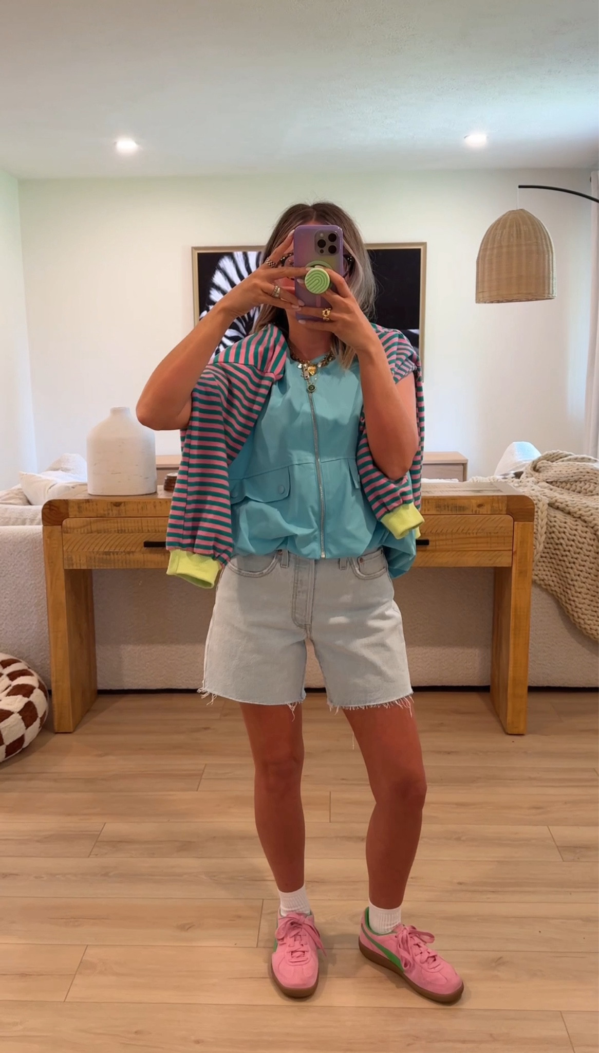 I’m wearing size small in the vest, and sized up 2 sizes for extra roomy legs in the shorts. Size large in the pullovers

#LTKFindsUnder50 #LTKFindsUnder100 #LTKStyleTip