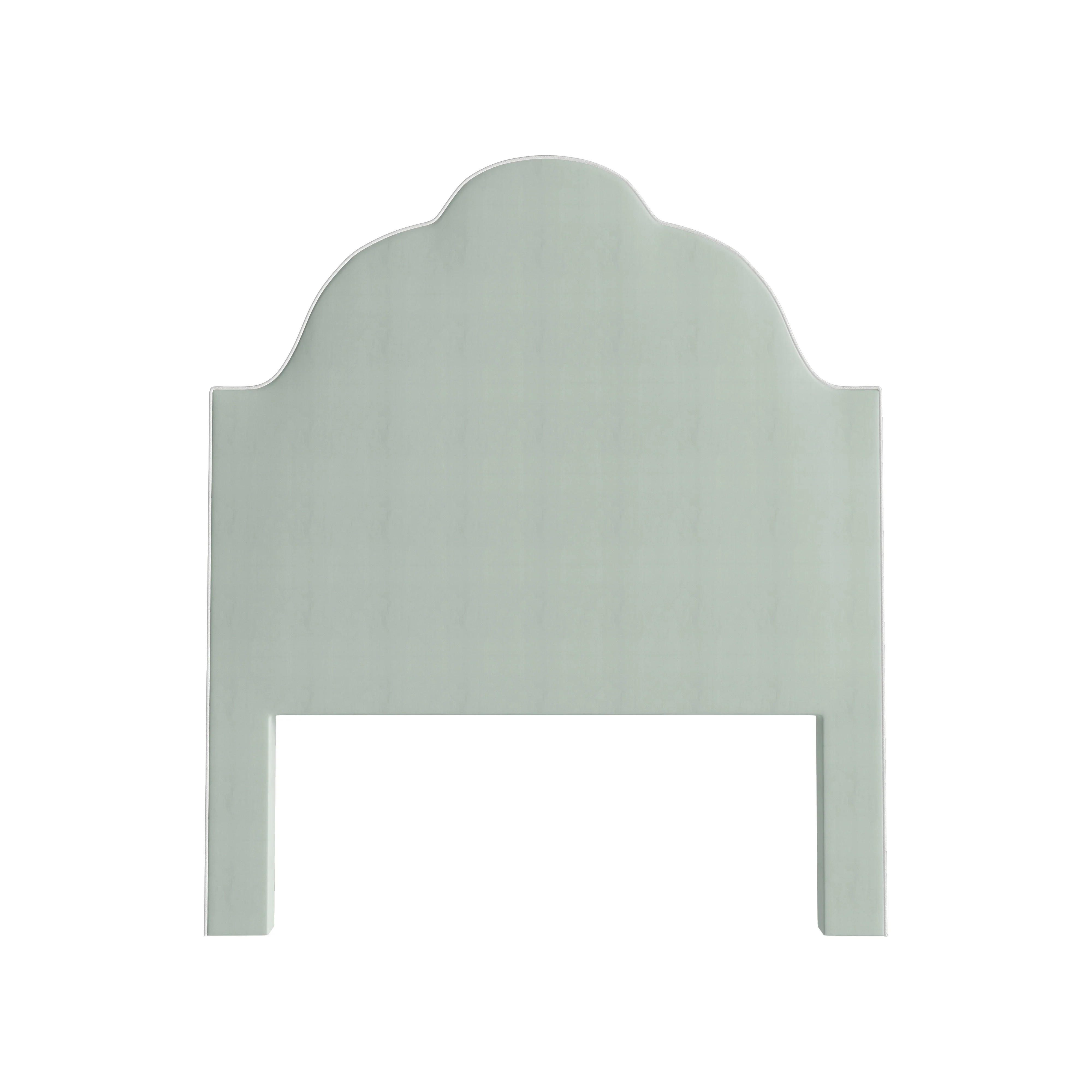 Custom Upholstered Headboard: Sage Green - Pepper Home | Pepper