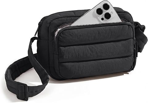BAGSMART Crossbody Bags for Women, Puffer Crossbody Purses for Women with RFID Blocking Slots, Ha... | Amazon (US)