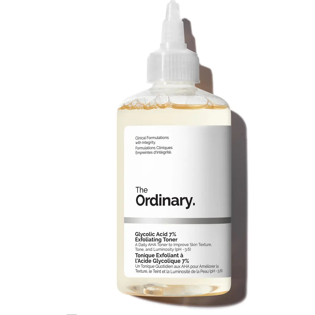 The Ordinary Glycolic Acid 7% Exfoliating and Brightening Daily Toner at Nordstrom, Size 3.3 Oz | Nordstrom