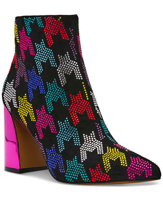 Betsey Johnson Women's Marrina Flare-Heel Dress Booties - Macy's | Macy's