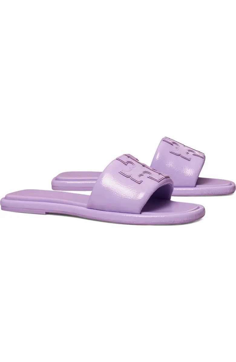 Double-T Leather Sport Slide Sandal (Women) | Nordstrom