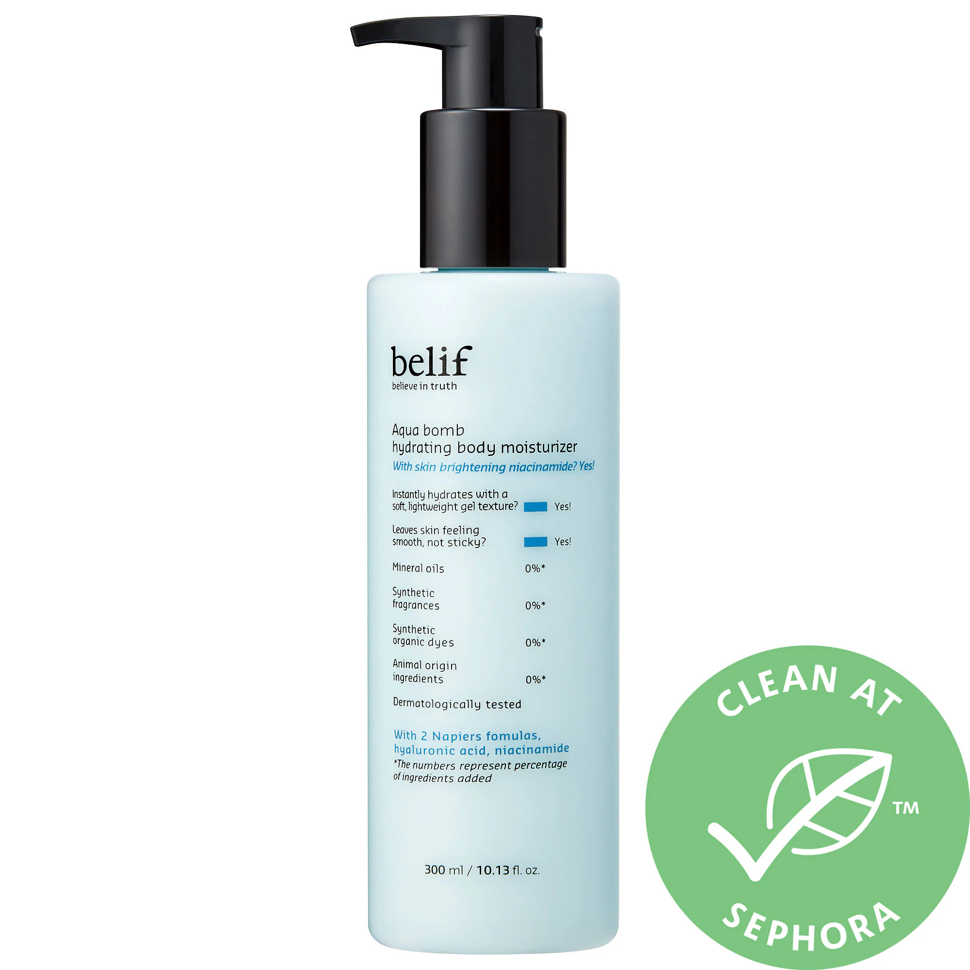 belif Aqua Bomb Hydrating Body Moisturizer 10.13 oz/ 300 mL | Sephora (US)