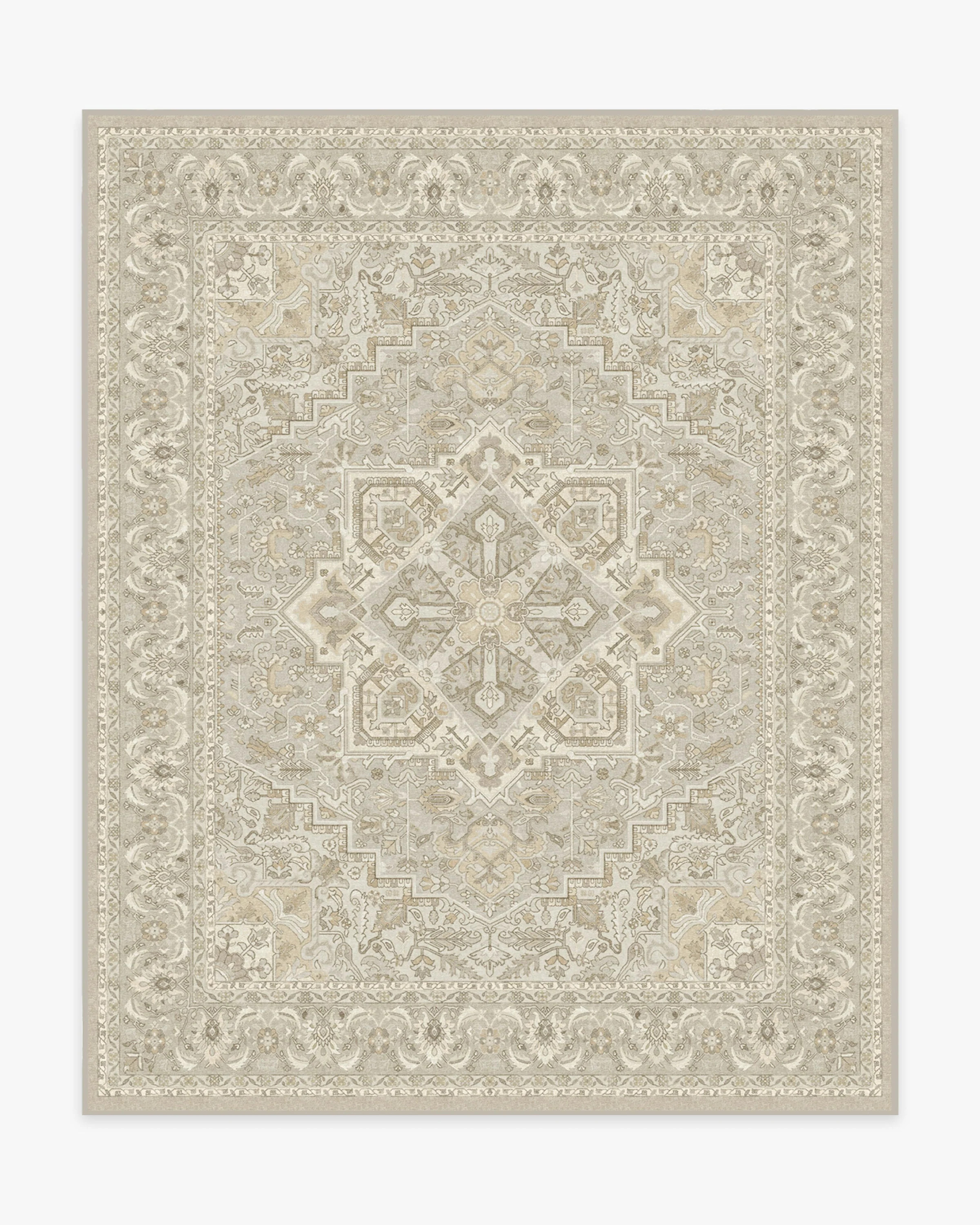 Hendesi Heriz Cream Rug | Ruggable