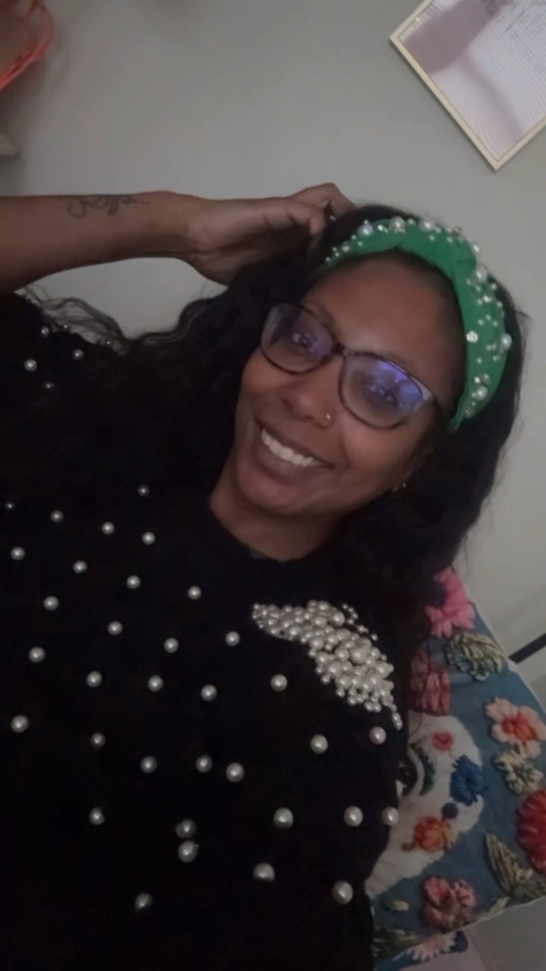 Today’s goal, be festive on camera! I think my holiday headband and pearl sweater nailed it! 

#LTKootd #LTKGiftGuide #LTKHoliday