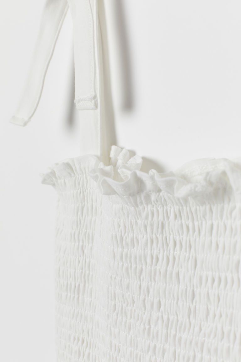 Camisole Top with Smocking | H&M (US + CA)