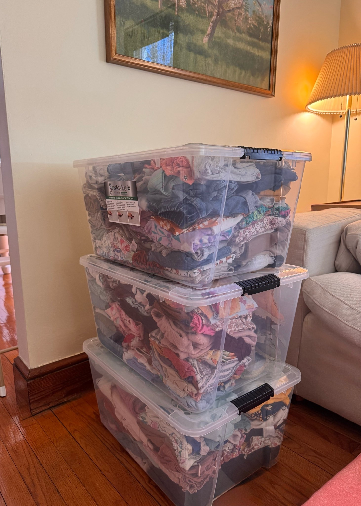 Organization makes my heart way too happy 🙌🤍

These storage bins have been such a lifesaver for storing all of my daughter’s baby clothes she has outgrown. I originally grabbed mine from Costco, but I linked the same ones on Amazon for anyone who doesn’t have a Costco nearby.

They’re easy to stack, keep everything organized, help protect from dust, are waterproof, and make finding things later so much less stressful. Because somehow baby clothes multiply overnight 🥹
One of those simple purchases that has made a huge difference around here.

#LTKHome
#LTKFamily
#LTKFinds
#ShopLTK
#LiketoKnowIt
#AmazonHomeFinds
#AmazonOrganization
#HomeOrganization
#OrganizedHome
#OrganizationIdeas
#StorageSolutions
#StorageHacks
#ClearBins
#HomeStorage
#DeclutterYourHome
#DeclutterTips
#MomLifeHacks
#MomOrganization
#NewMomLife
#MotherhoodSimplified
#BabyClothesStorage
#BabyOrganization
#NurseryOrganization
#KidsClosetOrganization
#PlayroomOrganization
#TidyHomeHappyHome
#PracticalMomLife
#HomeFinds
#LifeOrganized
#SmallChangesBigImpact

#LTKselfcare #LTKmomlife #LTKBaby