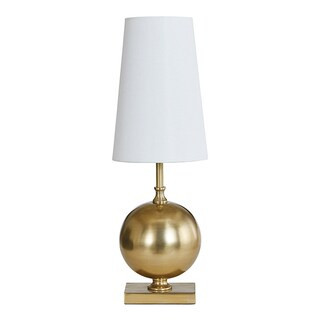 Montie Mini Accent Lamp with Shade - Tapered Linen White - Ballard Designs | Ballard Designs, Inc.