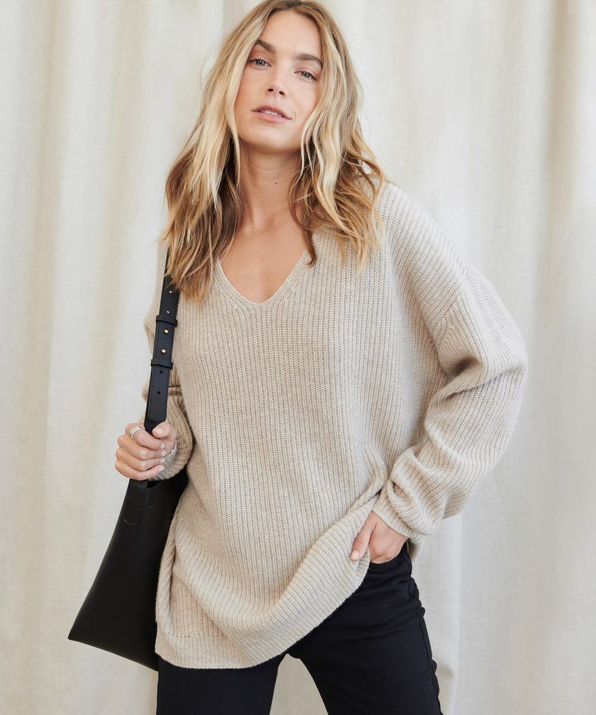 Cabin Sweater - Oatmeal | Jenni Kayne | Jenni Kayne