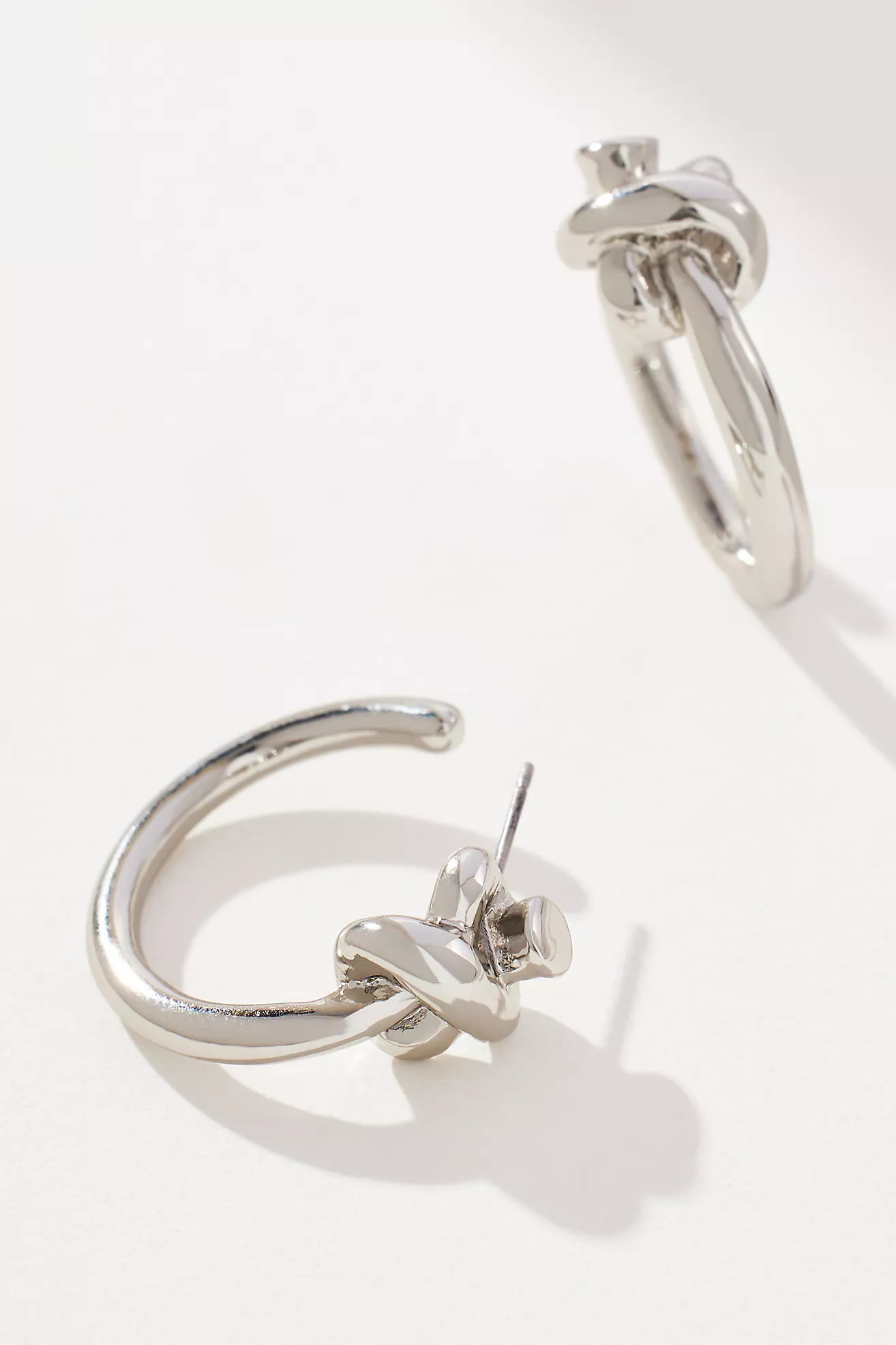 Medium Knot Hoop Earrings | Anthropologie (US)