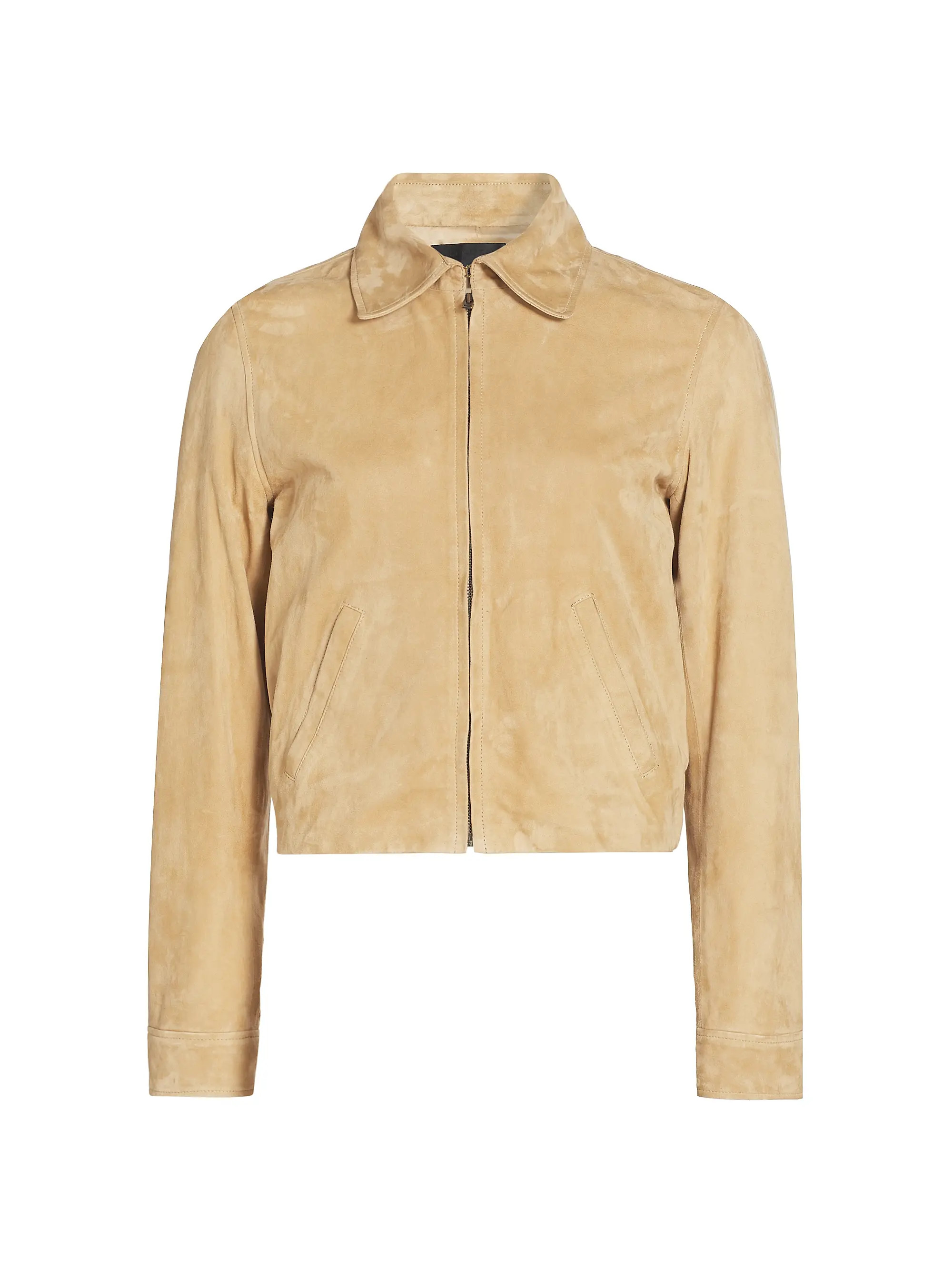 Beauvais Suede Zip-Up Jacket | Saks Fifth Avenue